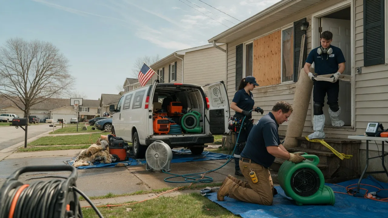 Water Damage Restoration in Cheshire, CT near me